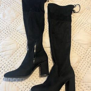 Chic Black Over-the-Knee Boots